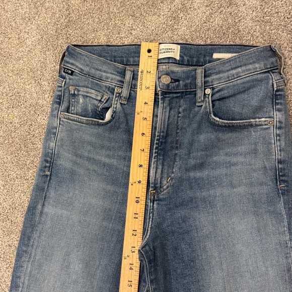 Citizens of Humanity Lilah High Rise Bootcut Jeans Stretchy Flare size 28 EUC - Picture 7 of 14